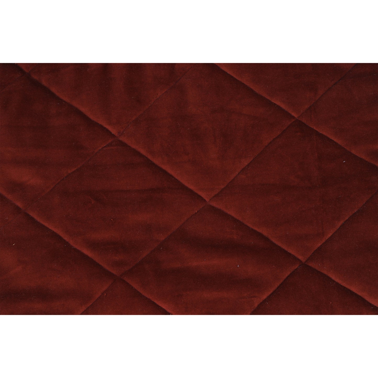 NUEVOS DOGGADIL Velvet Bolster Pet Bed | Washable Padded Pet Bed| Light Weighted Dog Bolster Mat Maroon