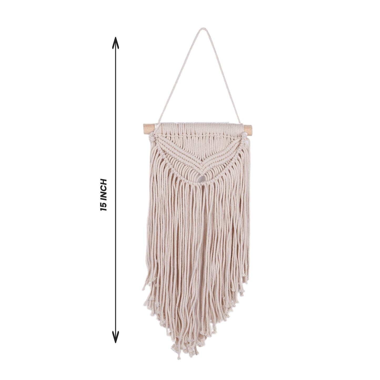 Macrame Wall Hanging Decor | Handmade Boho Wall Décor | Wall Hanging for Living Room & Bed Room_ Beige