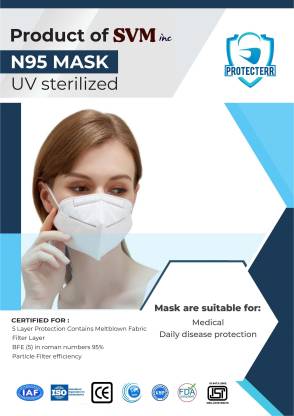 PROTECTERR MAK-N95  (White, Free Size)