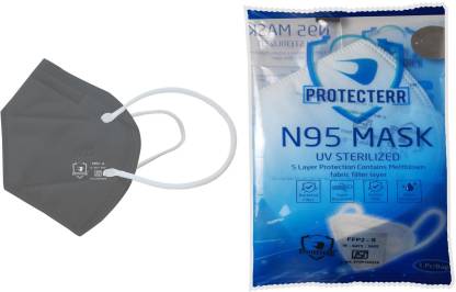 PROTECTERR MAK-N95  (Black, Free Size)