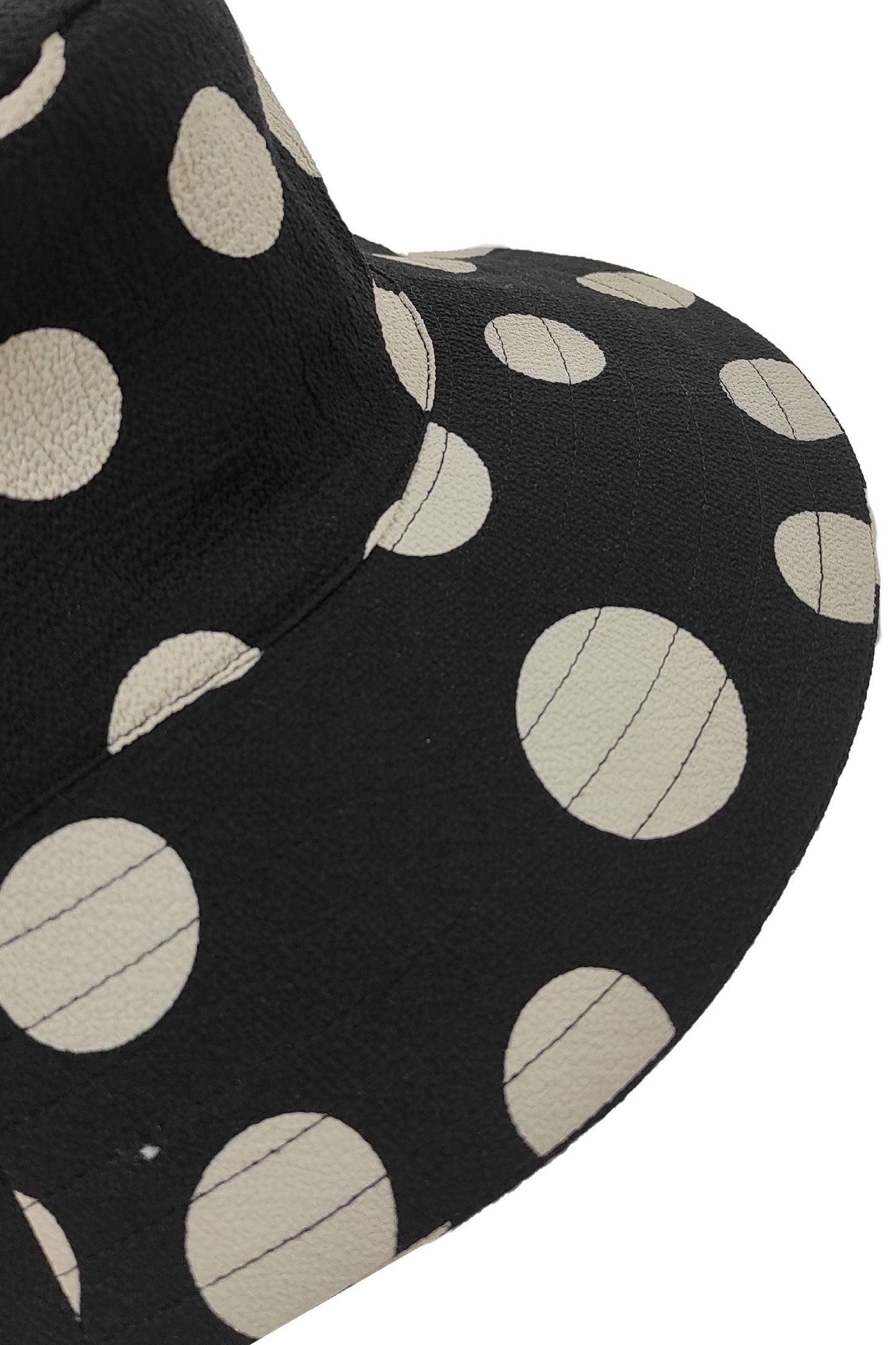 NUEVOSDAMAS Women Cotton Printed Hat Black/White